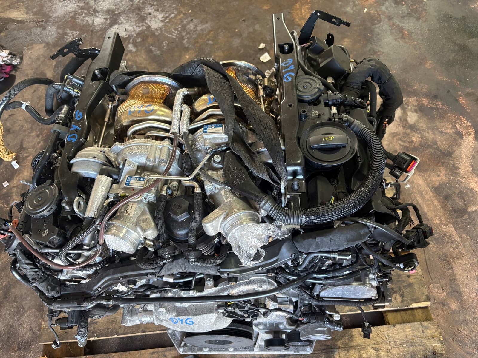 Moteur DJPB pour Audi A6 4.0 Petrol/Elektrisks